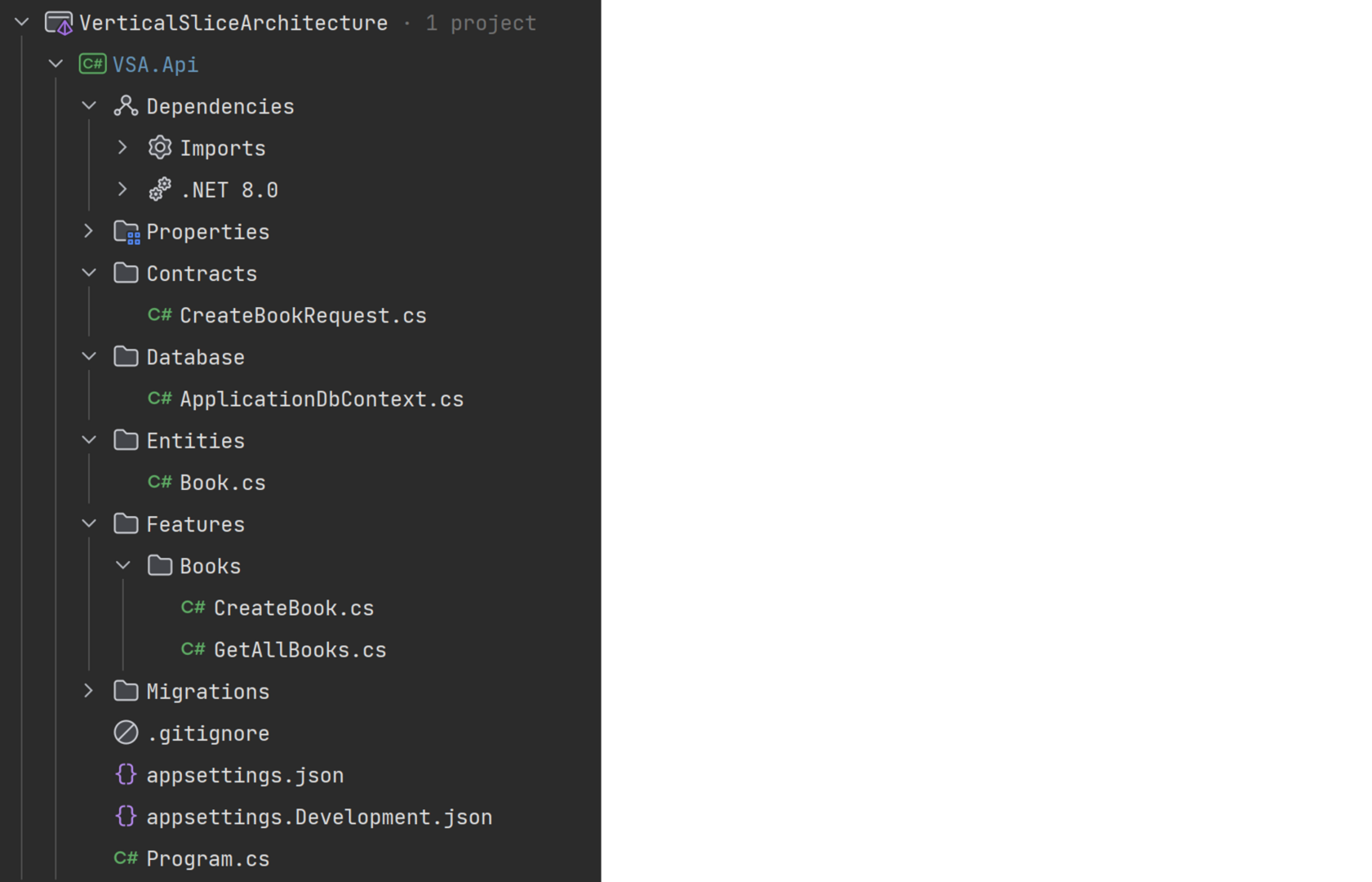 Vertical Slice Architecture using .NET 8 | SYZYGY Techsolutions